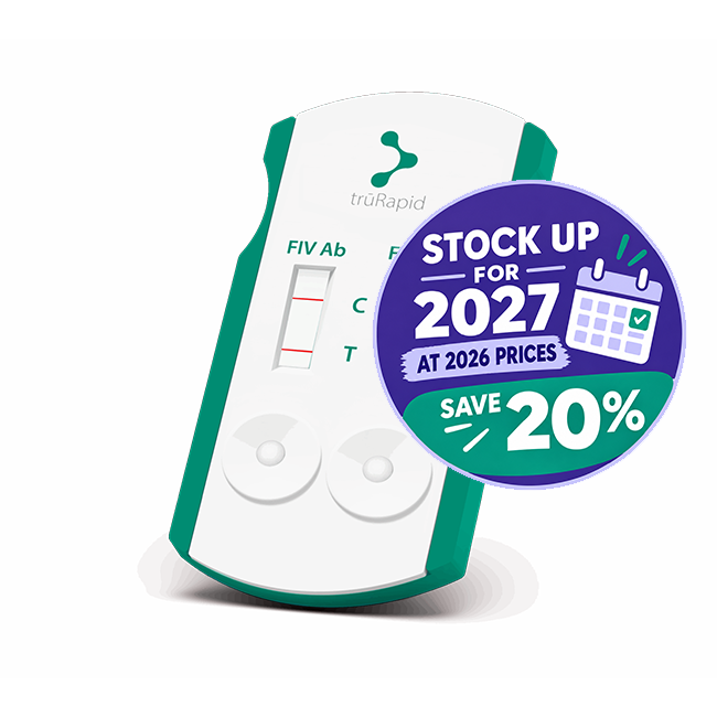 trūRapid™ FIV/FeLV Stock-Up for 2027 Save 20%
