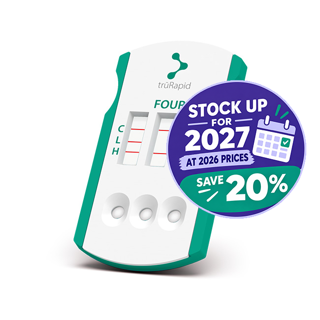 trūRapid™ FOUR Stock-Up for 2027 Save 20%