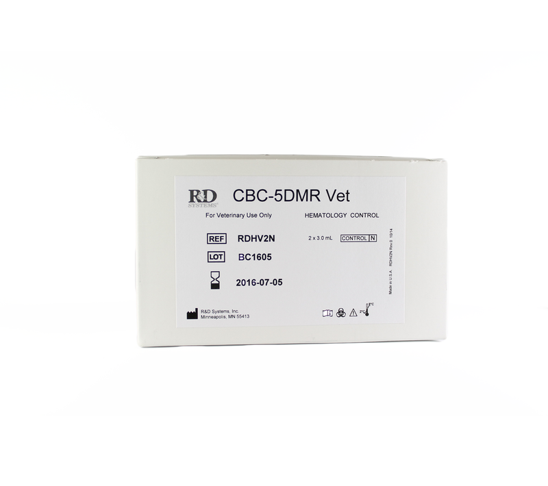 Element HT5 Veterinary Hematology Control - Expiration Date July 10, 2026