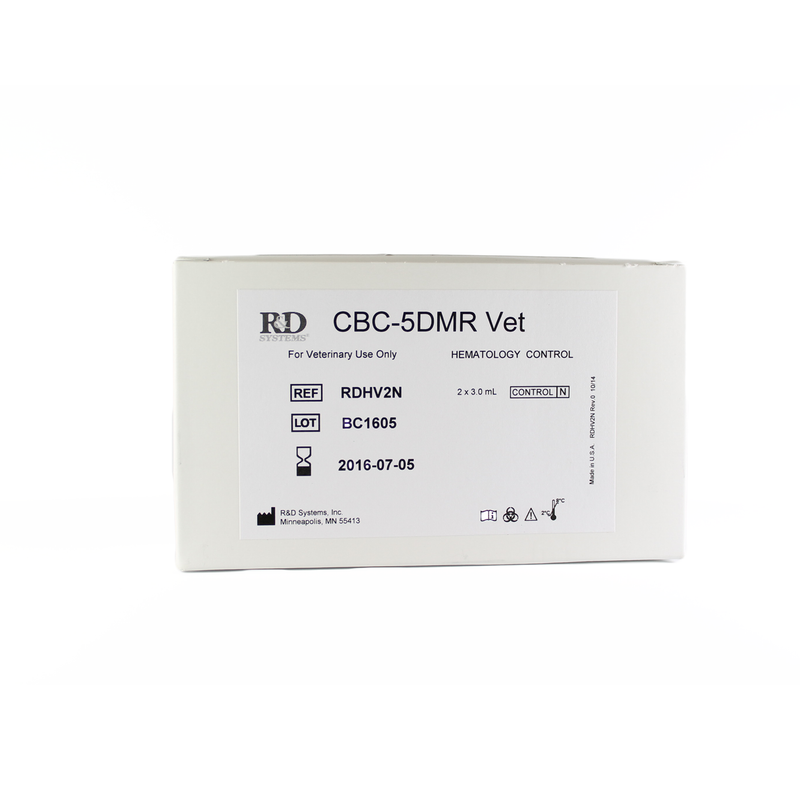 Element HT5 Veterinary Hematology Control - Expiration Date July 10, 2026