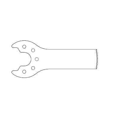 Conmed Hall Drill Sagittal Saw blade