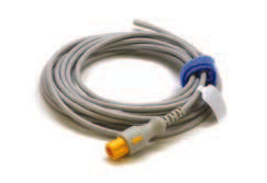 Sonde de température réutilisable, adulte, œsophagienne/rectale, 2 broches